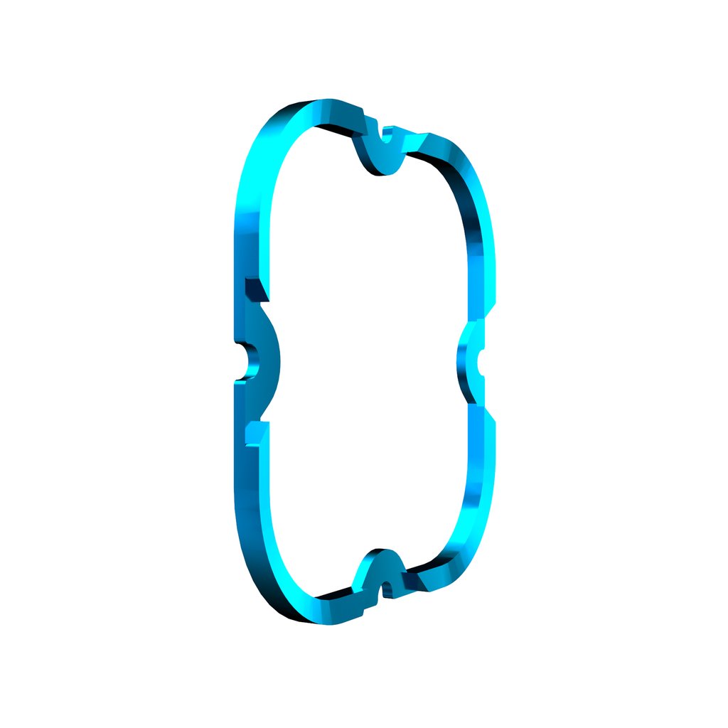 30572 - KC HiLites Flex Era 4 - 1-Bezel Ring - ED Coated Blue