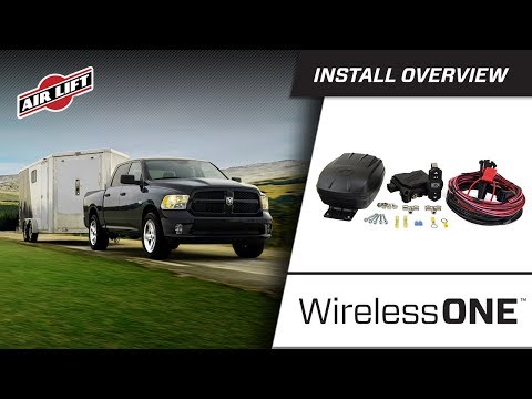 25980EZ - AirLift WirelessONE Air Compressor System with EZ Mount