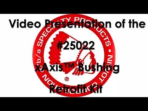25022 - SPC xAXIS Retrofit Kit for part #25470 and #25480