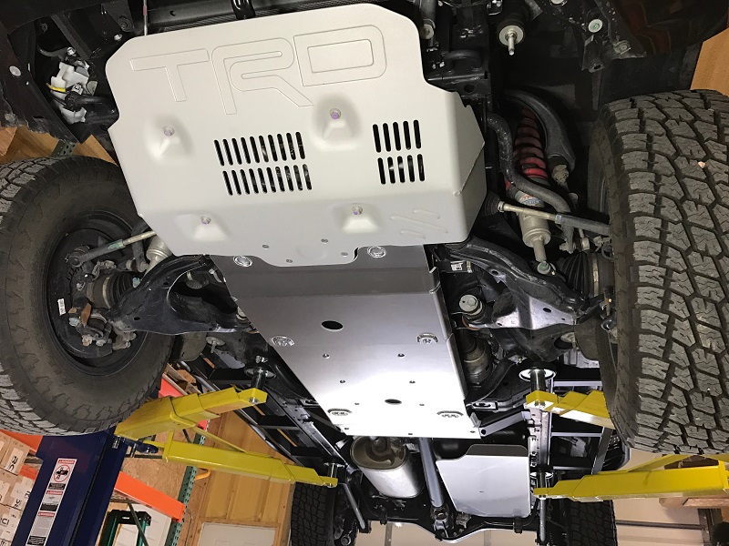 T4R-10-TRD-IP - RCI Metalworks TRD Integration (Filler) Skid Plate - 10+ 4Runner / FJ Cruiser