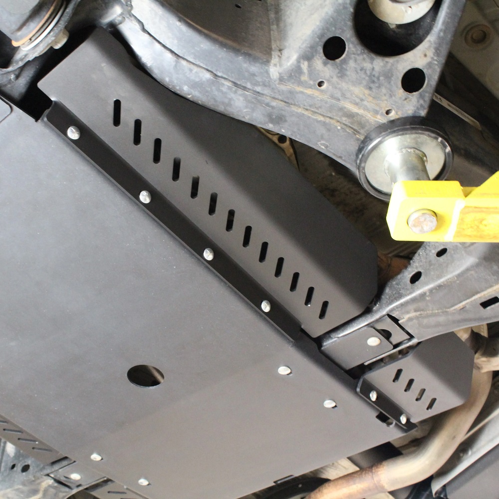 TUNDRA-07-CATGUARDS - RCI Catalytic Guard / 07-21 Tundra/08-22 Sequoia - Steel - Black Powdercoat