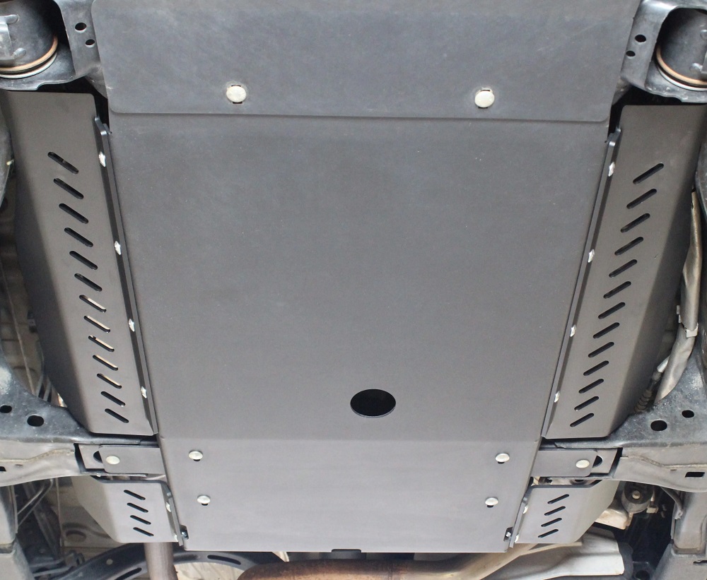 TUNDRA-07-CATGUARDS - RCI Catalytic Guard / 07-21 Tundra/08-22 Sequoia - Steel - Black Powdercoat