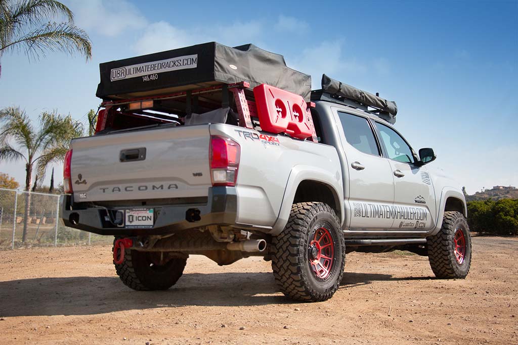 56221 - Icon Tacoma Impact Series Rear Bumper