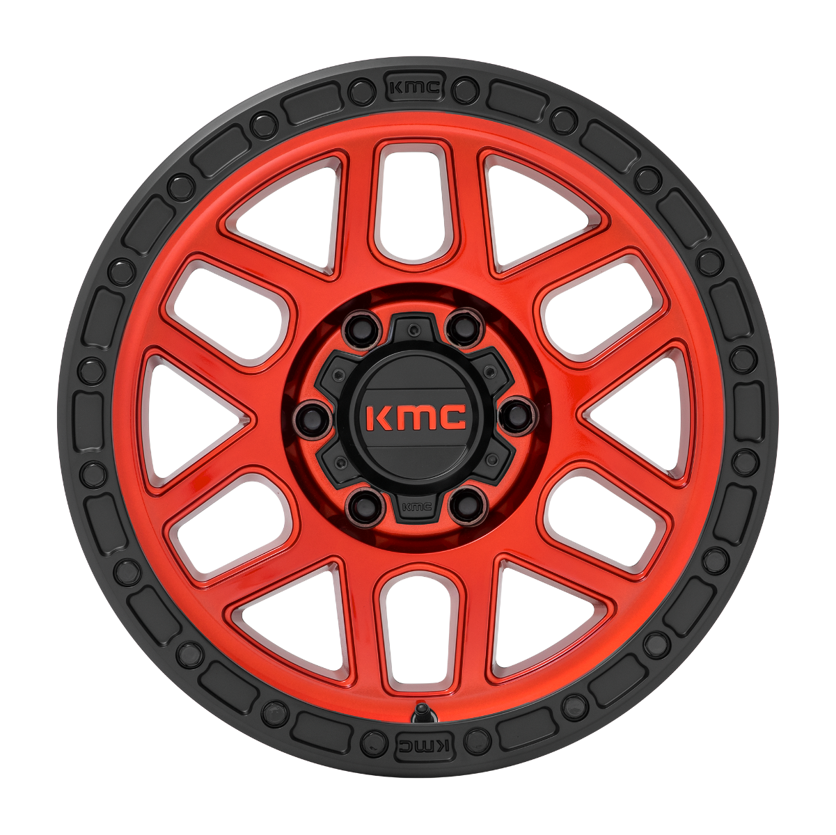 KM54478568900 - KMC544 Mesa Candy Red with Black Ring / 6x139.7