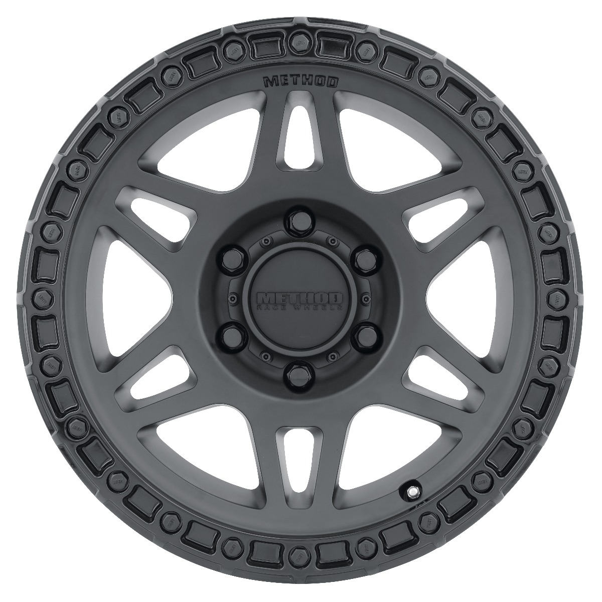 MR312785601000 - Method MR312 Double Black / 17x8.5 / 6x5.5 / 4.75 Backspacing / 106.25 Bore