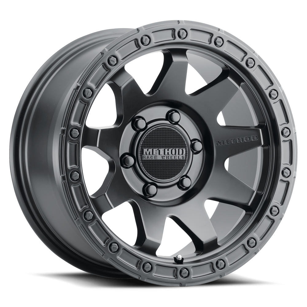 MR31778560500 - Method 317 Matte Black / 17x8.5 / 0 / 4.75 Backspacing