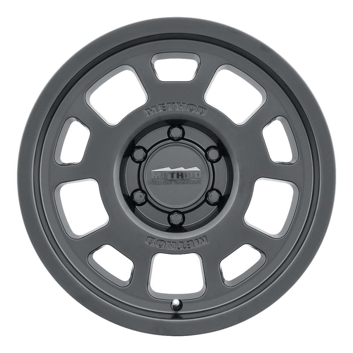 MR70578560500 - Method MR705 Matte Black Trail Series Wheel / 6x5.5 / 17x8.5 / 4.75 Back Space / 0 offset / 106.25 Bore