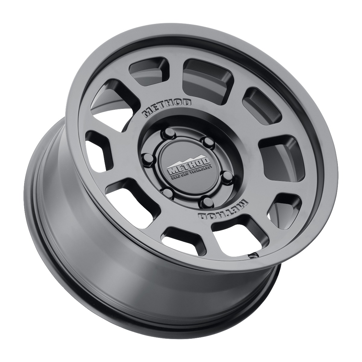 MR70578560500 - Method MR705 Matte Black Trail Series Wheel / 6x5.5 / 17x8.5 / 4.75 Back Space / 0 offset / 106.25 Bore