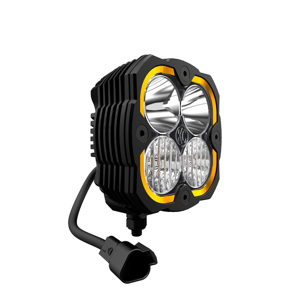 287 - KC HiLites Flex Era 4 - 2 Light System - 80W Combo Beam