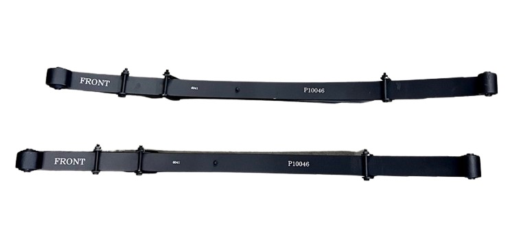 P10046-K - Toytec Lifts Rear 2" lift Leaf Springs with Bushings (Pair) for 1998-2004 Tacoma