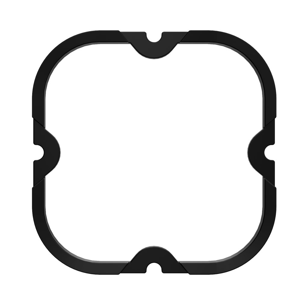 30573 - KC HiLites Flex Era 4 - 1-Bezel Ring - ED Coated Black
