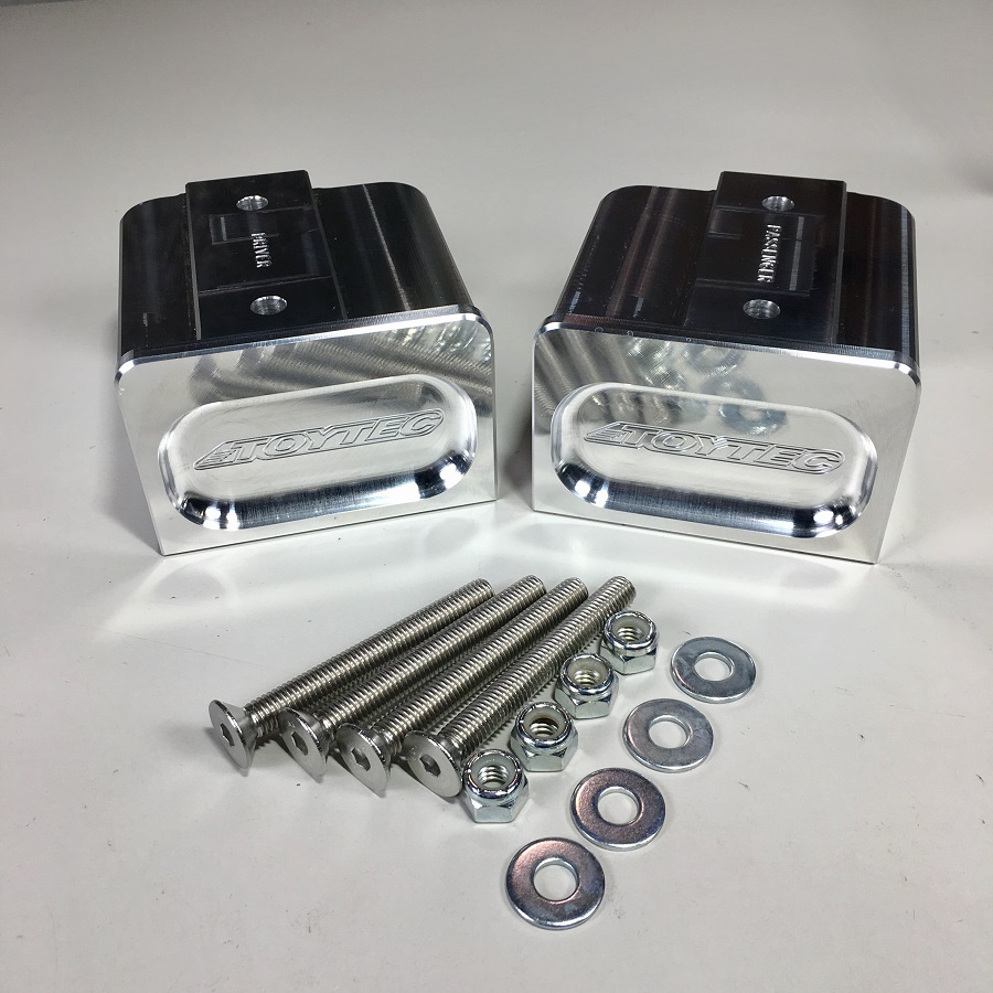 43007 - Toytec Rear Aluminum 2" Bump Stop Extension Kit (05+Tacoma)