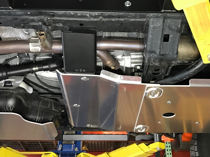 T4R-10-TCASE - RCI Metalworks 10+ 4Runner Transfer Case Skid Plate