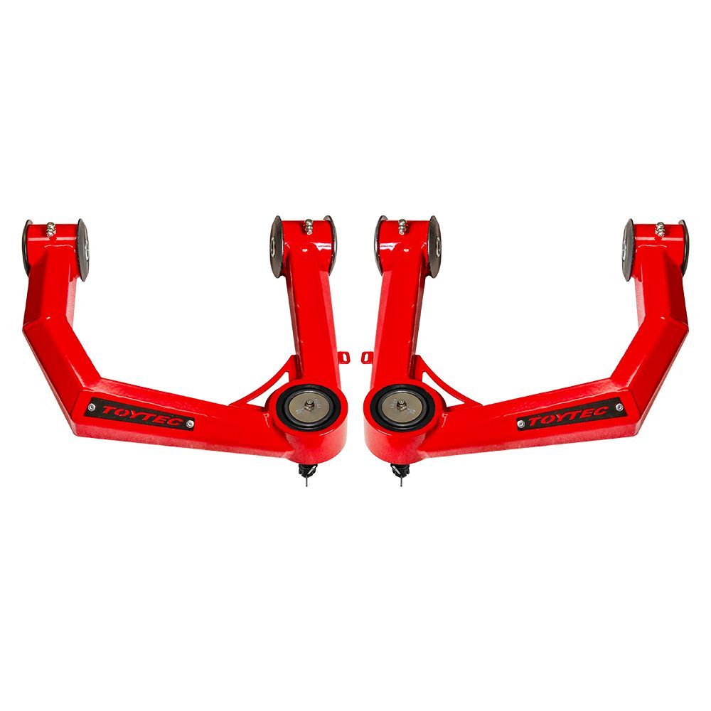 TT480B - Toytec Lifts Boxed Upper Control Arms with Sealed Ball Joints for 2003-2024 4Runner, 2005-2023 Tacoma, 2007-2014 FJ Cruiser, 2003-2009 GX470, 2010-2023 GX460
