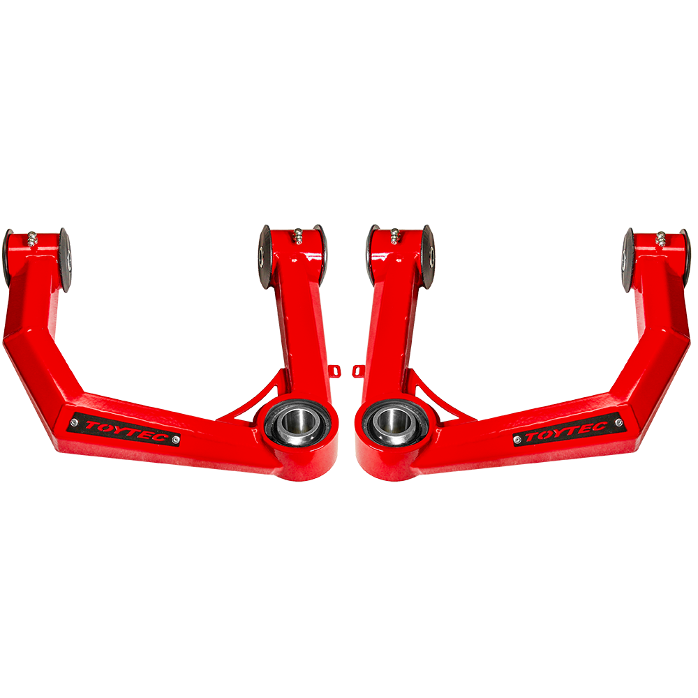 TT485B - Toytec Lifts Boxed Upper Control Arms with Uniball Joints for 2003-2024 4Runner, 2005-2023 Tacoma, 2007-2014 FJ Cruiser, 2003-2009 GX470, 2010-2023 GX460