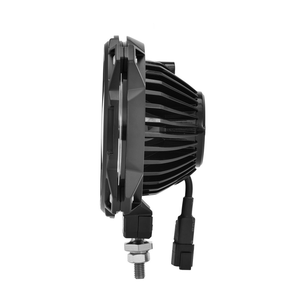 91305 - KC HiLites 6" Pro6 Gravity Led Infinity Ring 2-Light Sytem - 20W Wide-40 Beam