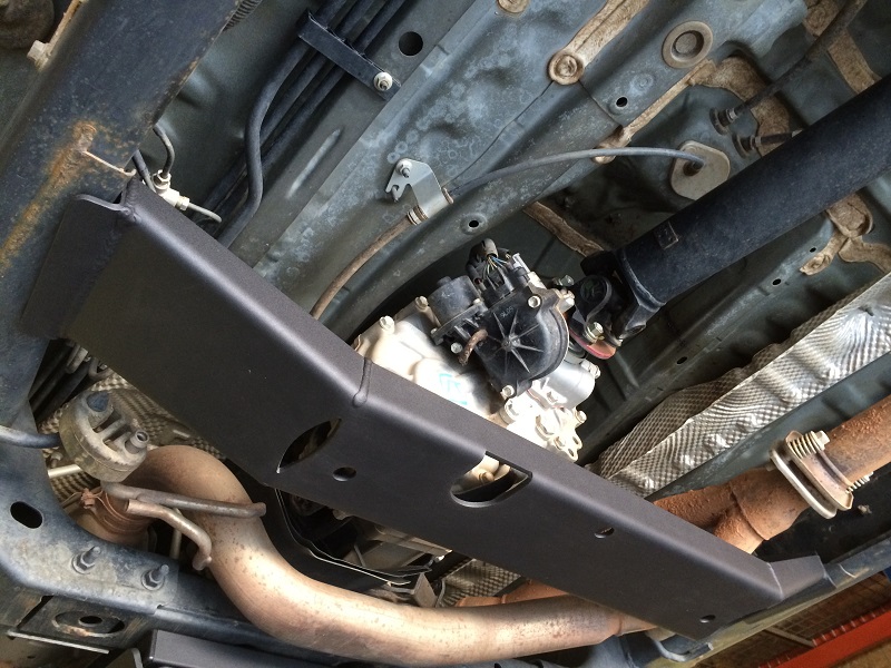 T4R-10-TCASE - RCI Metalworks 10+ 4Runner Transfer Case Skid Plate