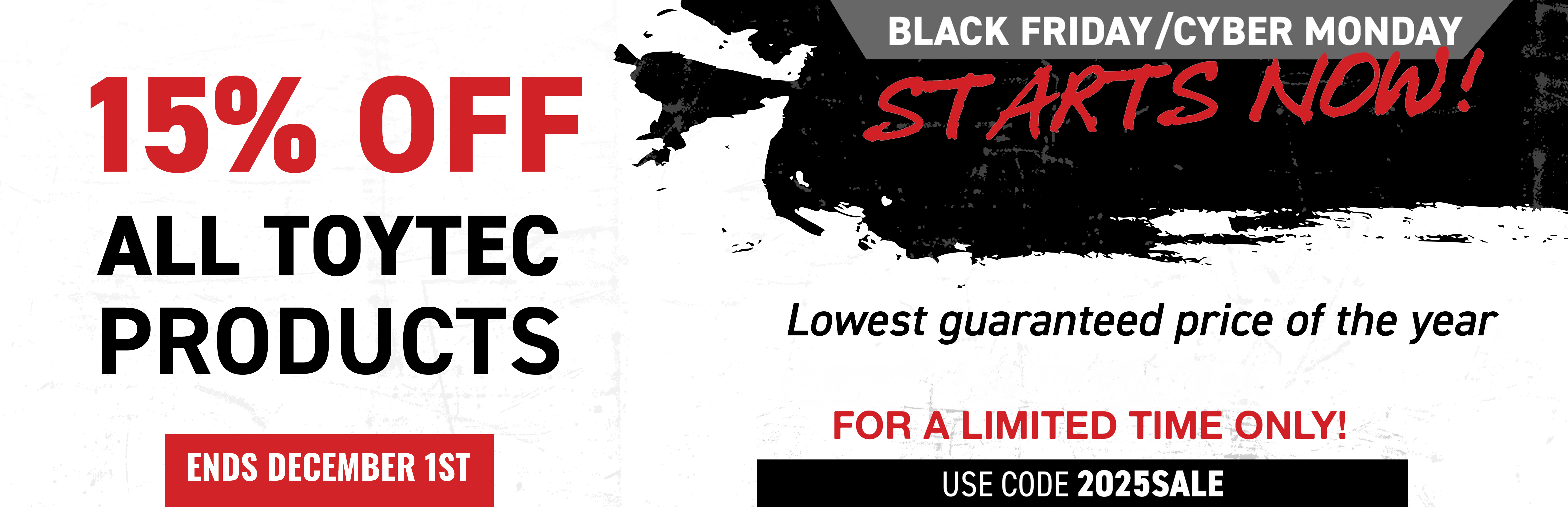 Toytec Black Friday Cyber Monday